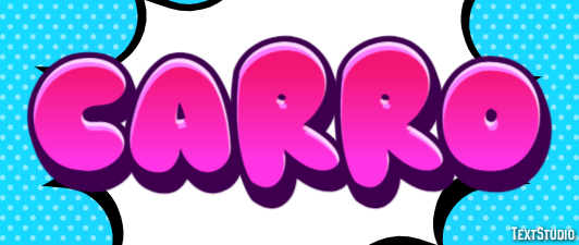 Carro テキスト効果