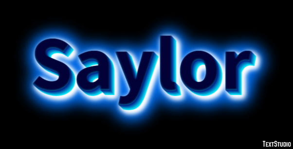 Saylor Efekt tekstowy
