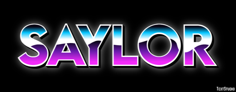 Saylor Efekt tekstowy