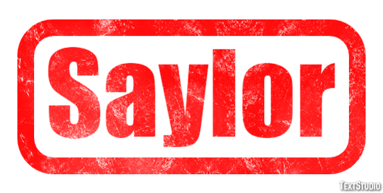 Saylor Efekt tekstowy