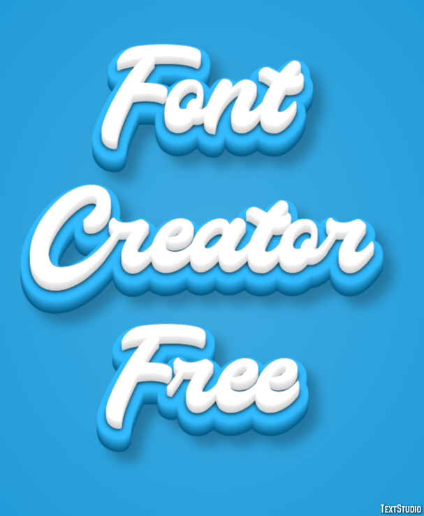 Font Creator Free テキスト効果