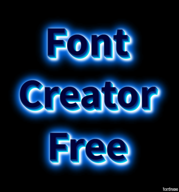 Font Creator Free Tekst Effect