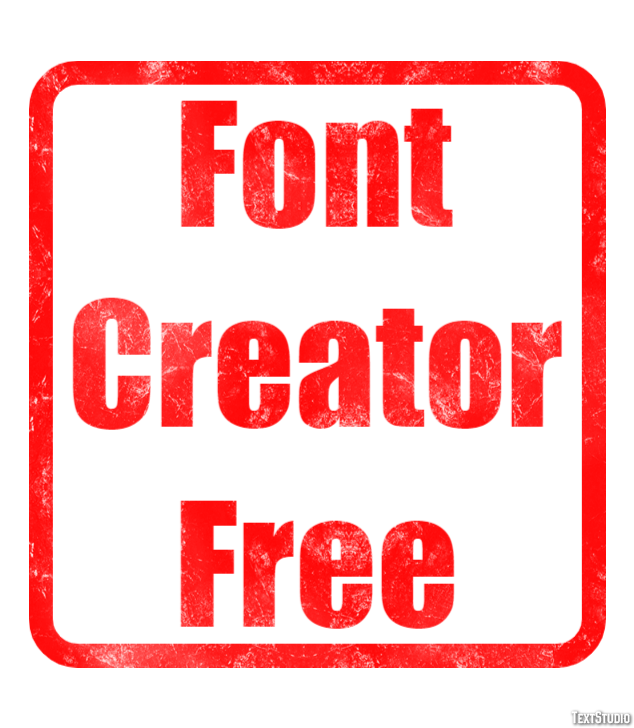 Font Creator Free Efekt tekstowy