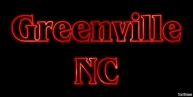 Greenville NC Tekst Effect