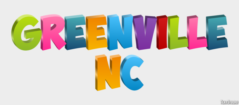 Greenville NC Effet de Texte