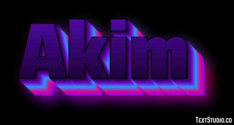Akim Text Effect