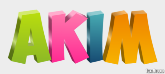 Akim Text Effect