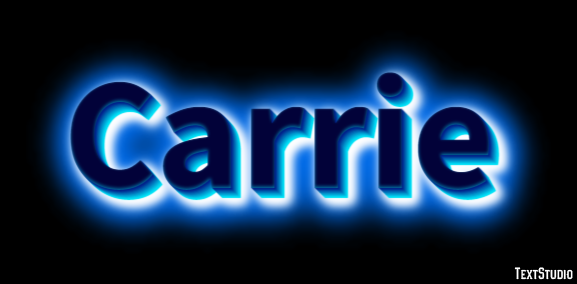 Carrie Text Effect
