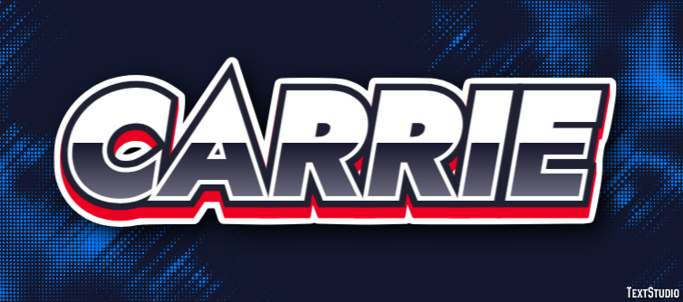 Carrie Text effect