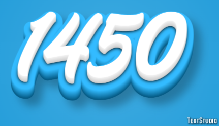 1450 Effetto testo