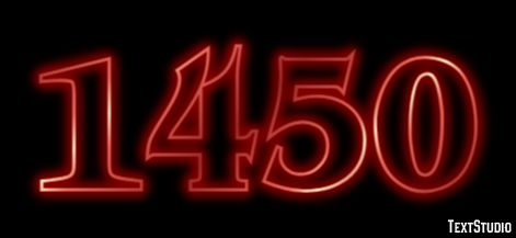 1450 Effetto testo