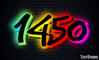 1450 Effetto testo