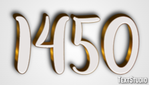 1450 Effetto testo