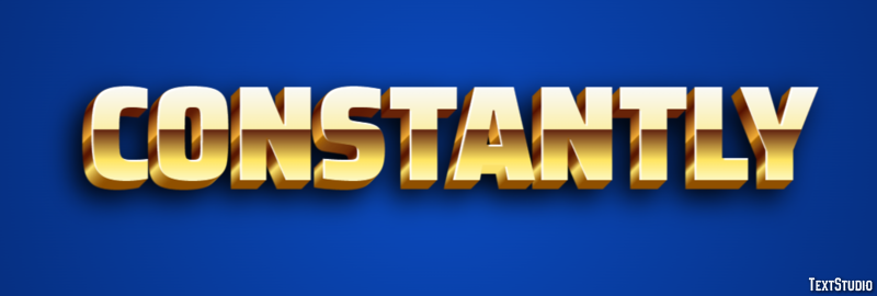 Constantly Text Effect