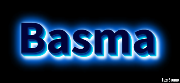 Basma Effetto testo