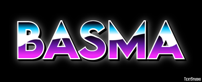 Basma Effetto testo