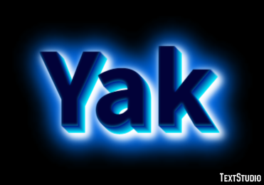 Yak Texteffekt