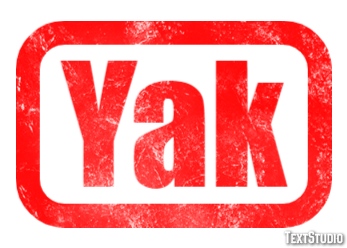 Yak Texteffekt