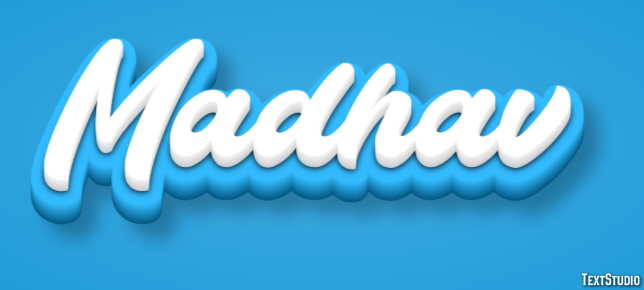 Madhav Text Effect
