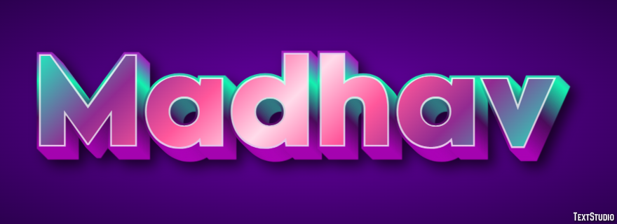 Madhav Text Effect