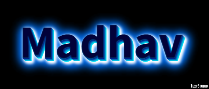 Madhav Text Effect
