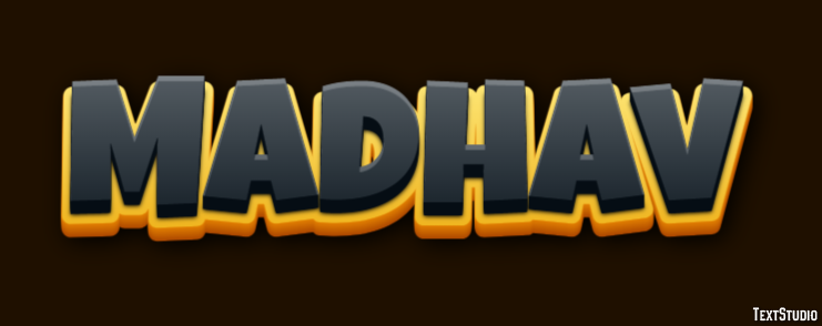 Madhav Text Effect