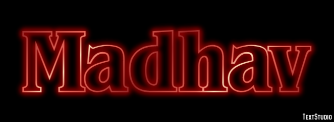 Madhav Text Effect
