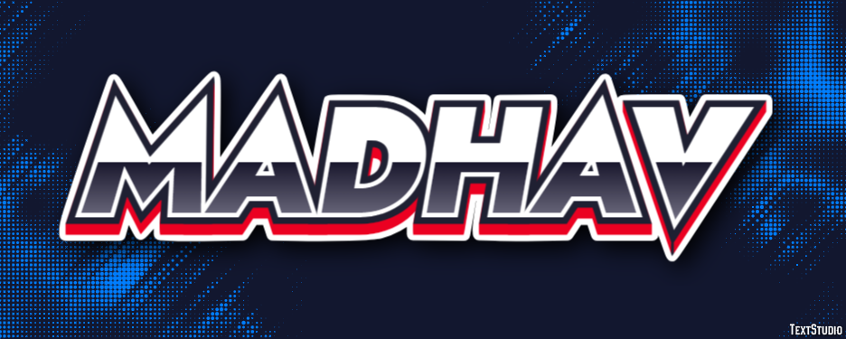 Madhav Text Effect