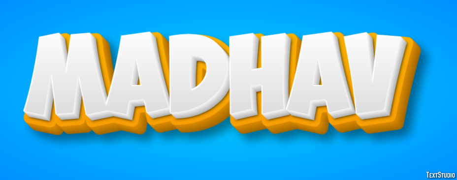 Madhav Text Effect