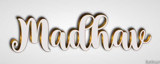 Madhav Text Effect