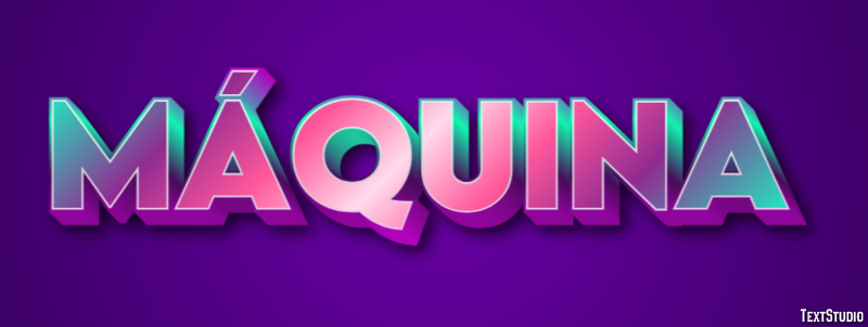 Máquina Efeito de texto
