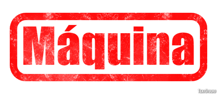 Máquina Efeito de texto