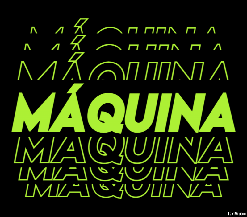 Máquina Effetto testo