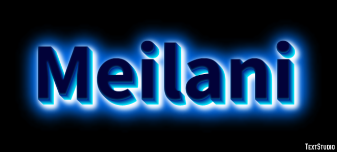 Meilani Efekt tekstowy