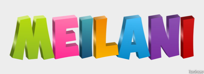 Meilani Effet de Texte