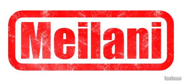 Meilani Efekt tekstowy