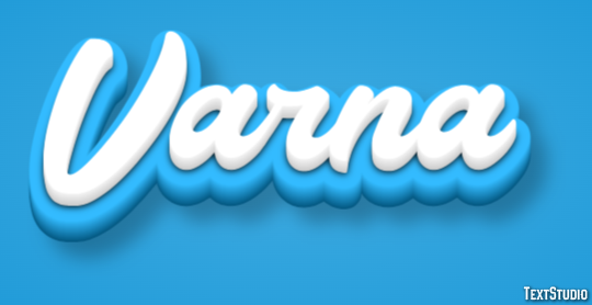 Varna Texteffekt