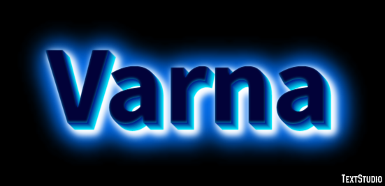 Varna Texteffekt