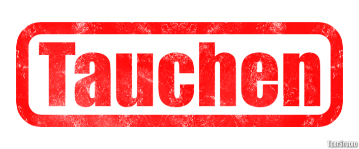 Tauchen Efeito de texto