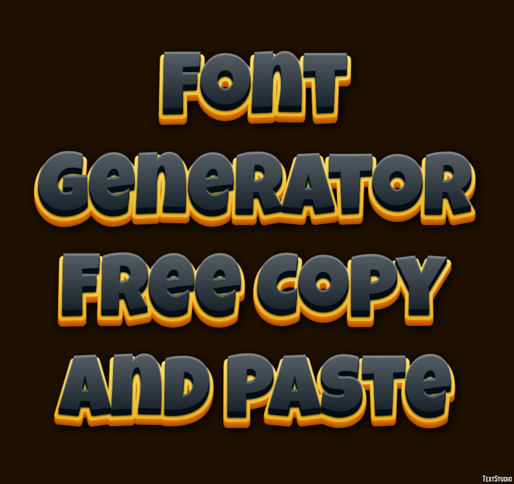 Font Generator Free Copy And Paste Efekt tekstowy