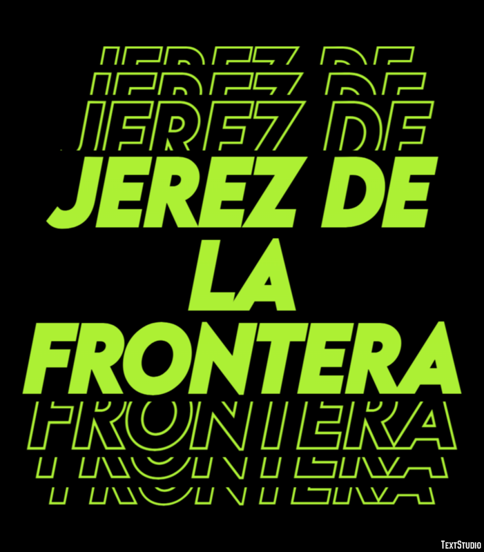Jerez de la Frontera Efekt tekstowy