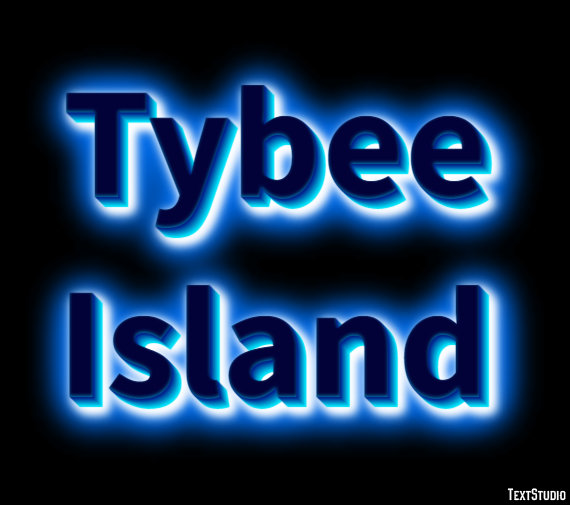 Tybee Island Efekt tekstowy