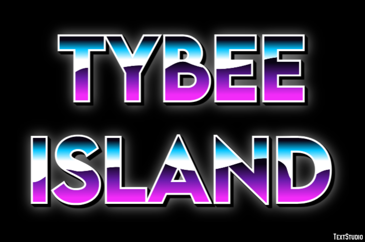 Tybee Island Efekt tekstowy