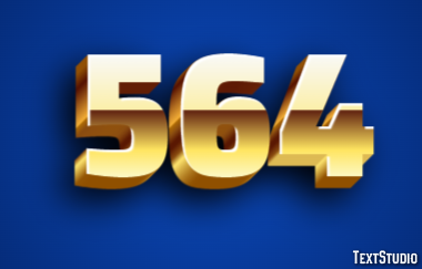 564 Text Effect