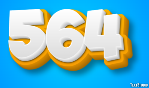 564 Text Effect