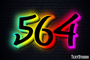564 Text Effect