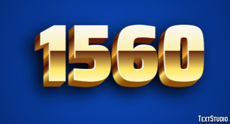 1560 Metin Efekti