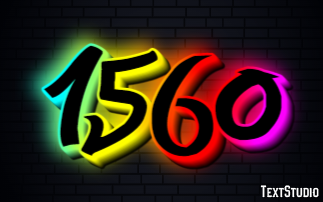 1560 Metin Efekti