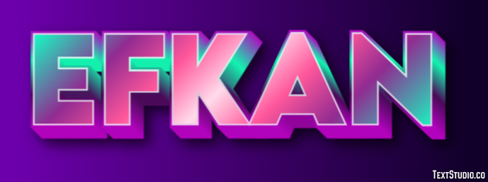 Efkan Эффект текста