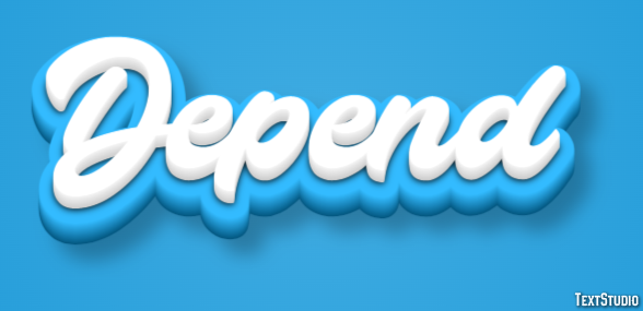 Depend テキスト効果